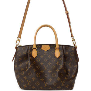 Louis Vuitton Monogram Leather Brown Turenne Bag